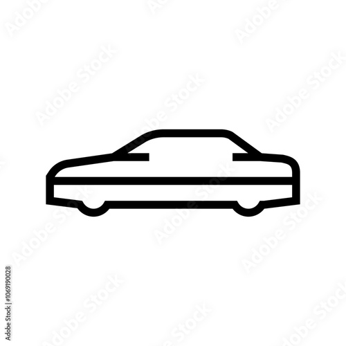 car cover accessory line icon vector. car cover accessory sign. isolated contour symbol black illustration