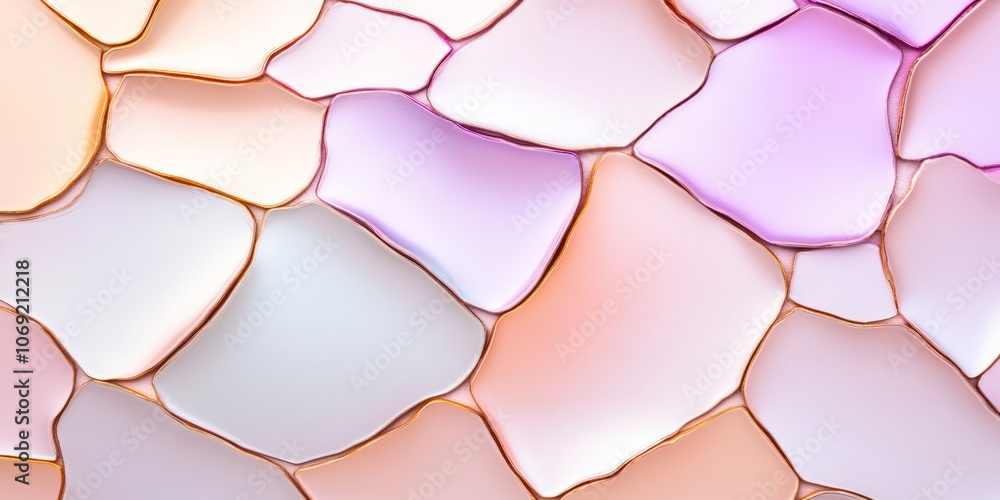 Textured background of crushed pearlescent shells featuring iridescent pastel colors and natural organic patterns Textured background of crushed pearlescent shells featuring iridescent pastel colors and natural organic patterns