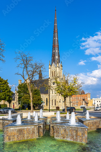 Central Presbyterian Church in Cambridge, Galt, Ontario, Canada photo