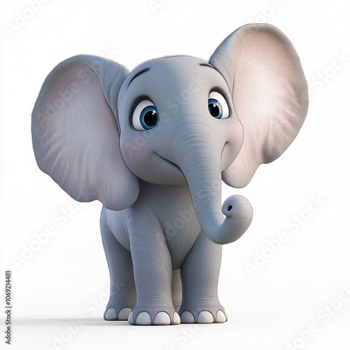 3d elephant