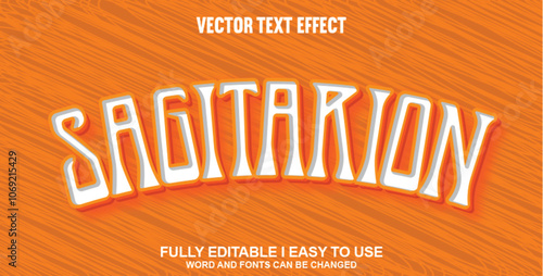 Fully Editable 3D Vector Text Effect