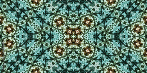 Seamless abstract pattern. The texture of the pattern is symmetrical. Endless pattern