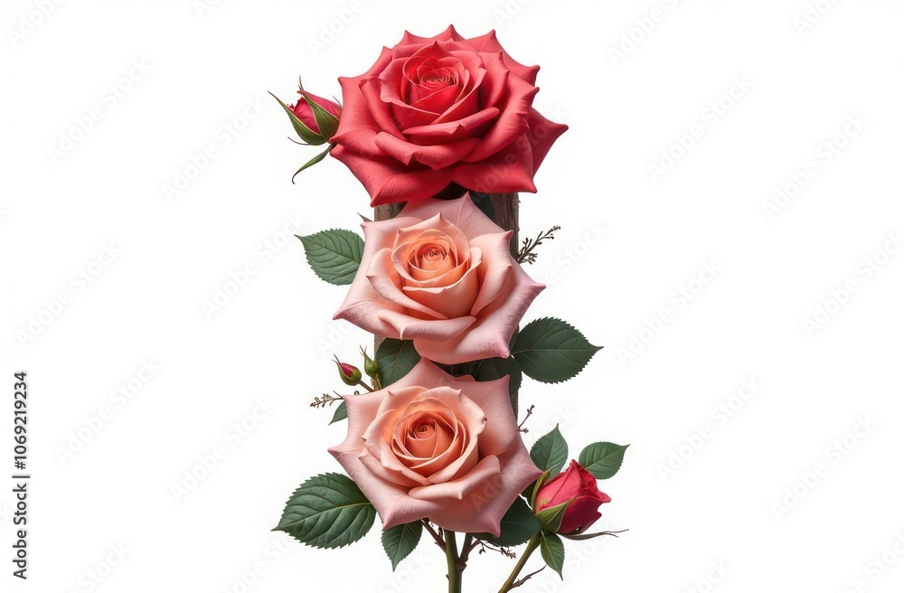 Intertwined roses letter “I”, realist precision, high saturation, beautiful, inspiring, isolated, flat white background Intertwined roses letter “I”, realist precision, high saturation, beautiful, inspiring, isolated, flat white background