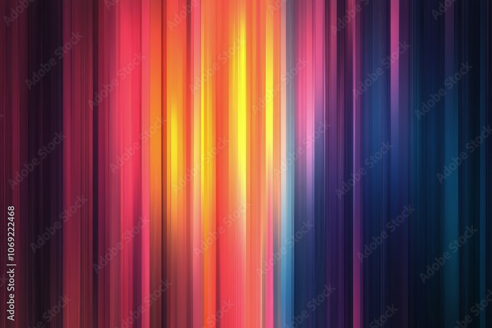 Beautiful gradient abstract design with vibrant colors blending seamlessly in vertical stripes