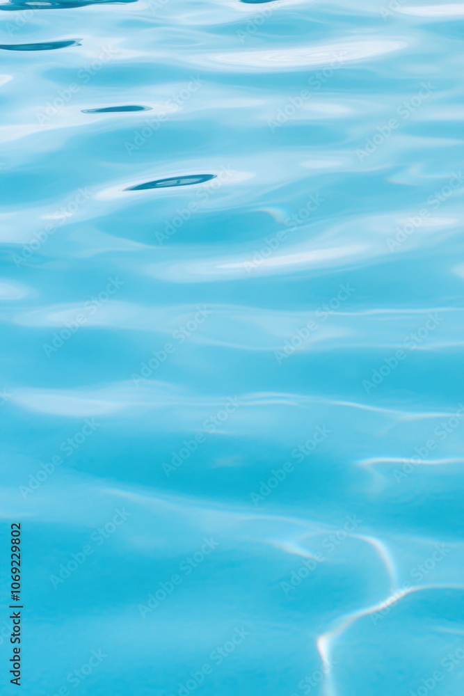 Serene waves of turquoise water Serene waves of turquoise water