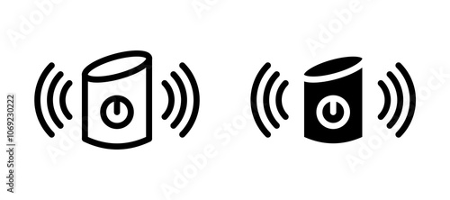 Smart speaker icon