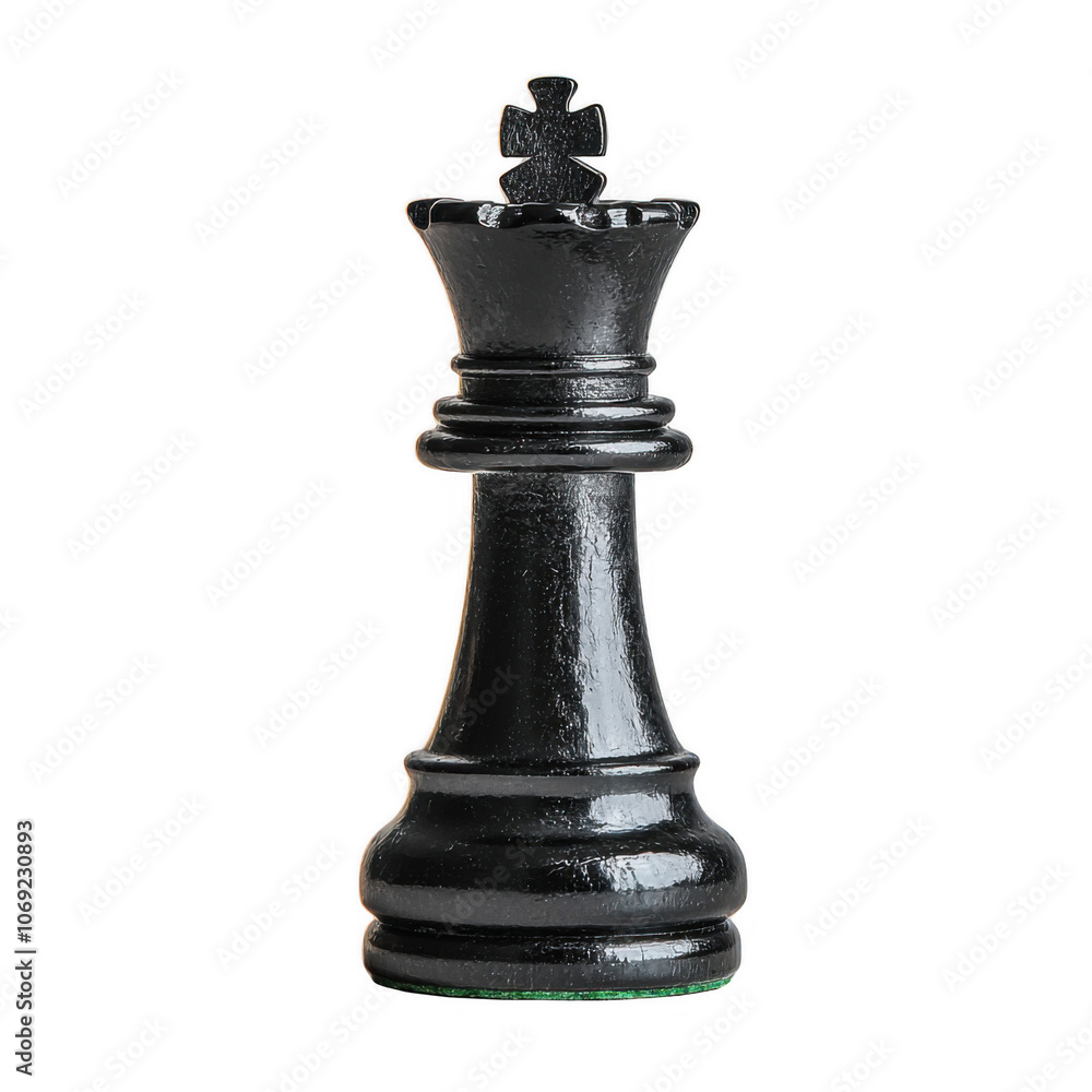 Black King chess pieces on transparent backgroung, png file, no background Black King chess pieces on transparent backgroung, png file, no background