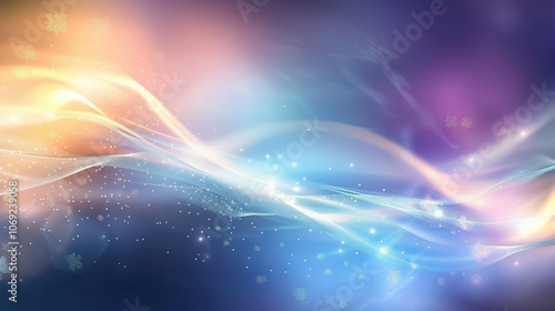 blue orange and purple gradient background with blur