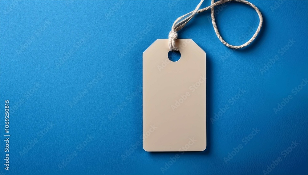 Fototapeta premium blank price tag