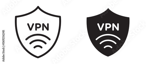 Vpn vector icon.
