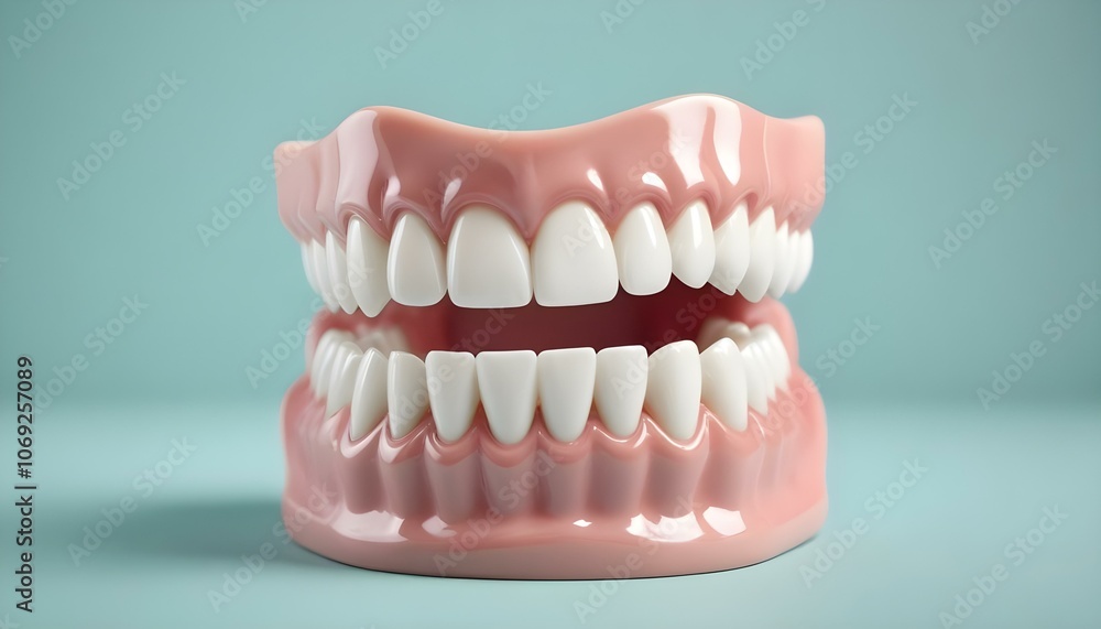 Obraz premium 3ds teeth model