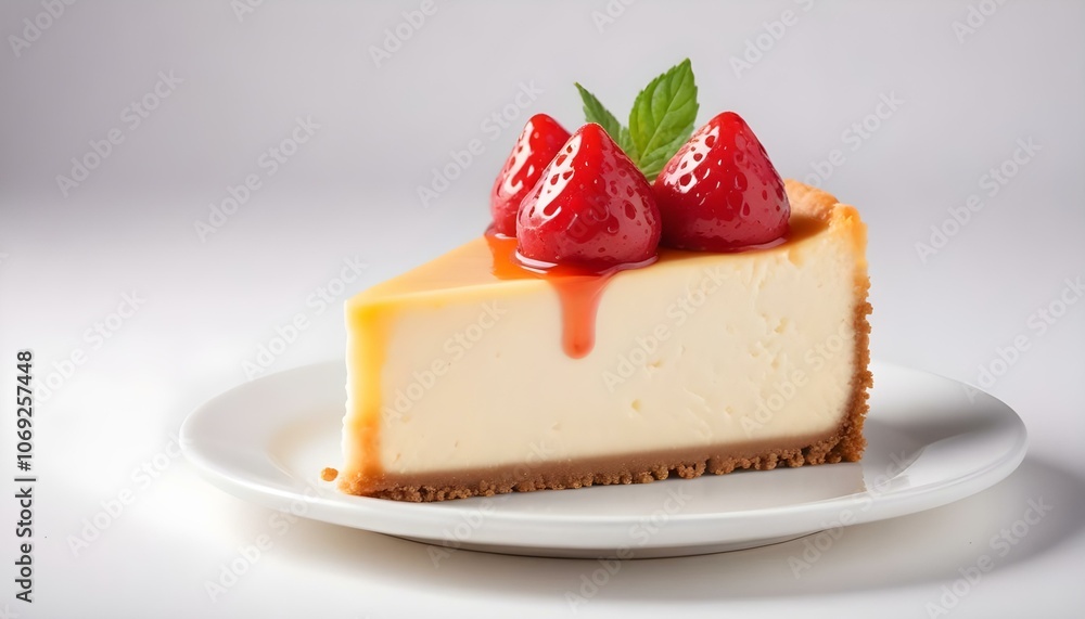 cheesecake with strawberries cheesecake with strawberries