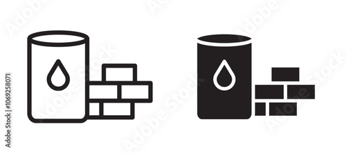 Commodity vector icon.