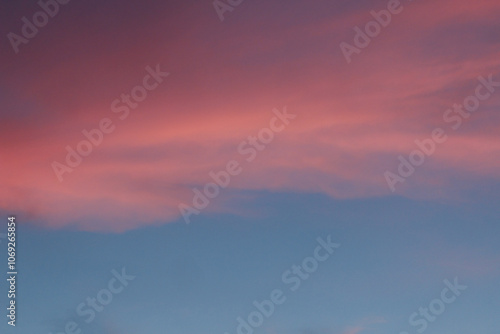 pastel pink and blue cloud background