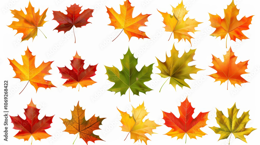 autumn maple leaves background isolated autumn maple leaves background isolated