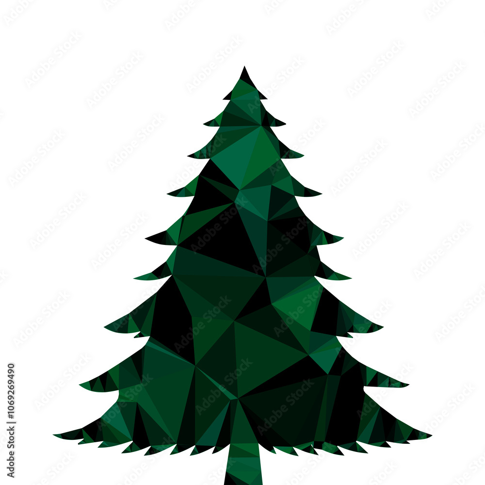 Christmas tree vector illustration Christmas tree vector illustration