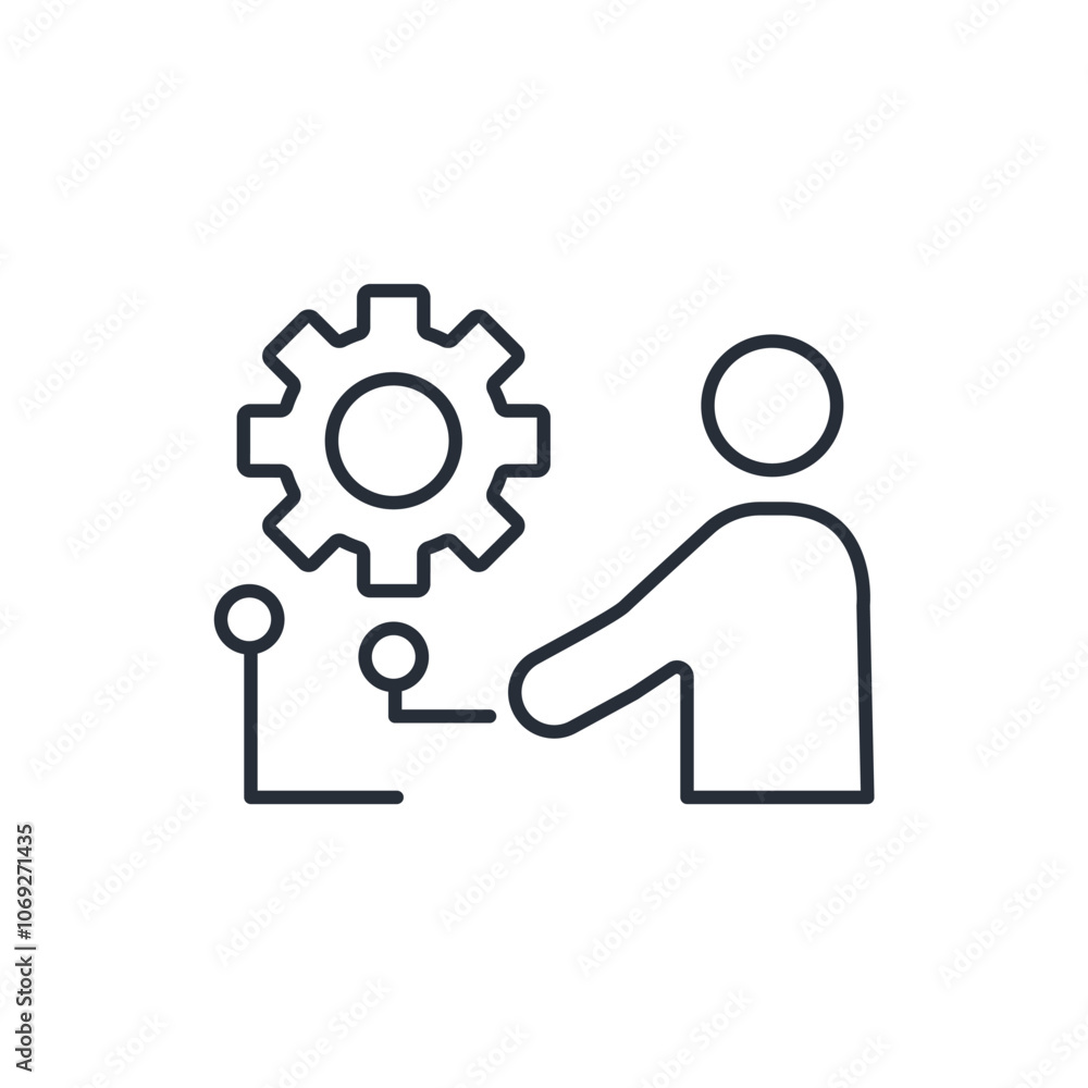 skills icon. vector.Editable stroke.linear style sign for use web design,logo.Symbol illustration. skills icon. vector.Editable stroke.linear style sign for use web design,logo.Symbol illustration.