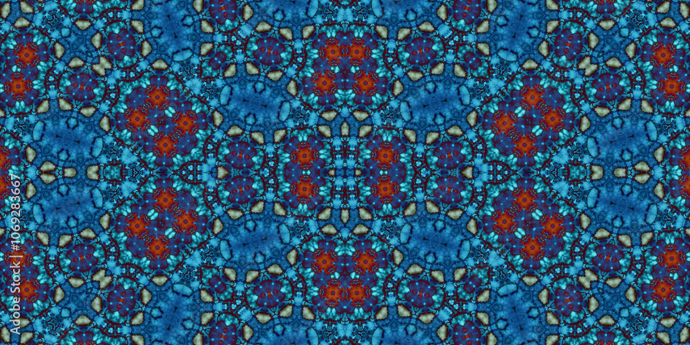Seamless abstract pattern. The texture of the pattern is symmetrical. Endless pattern Seamless abstract pattern. The texture of the pattern is symmetrical. Endless pattern