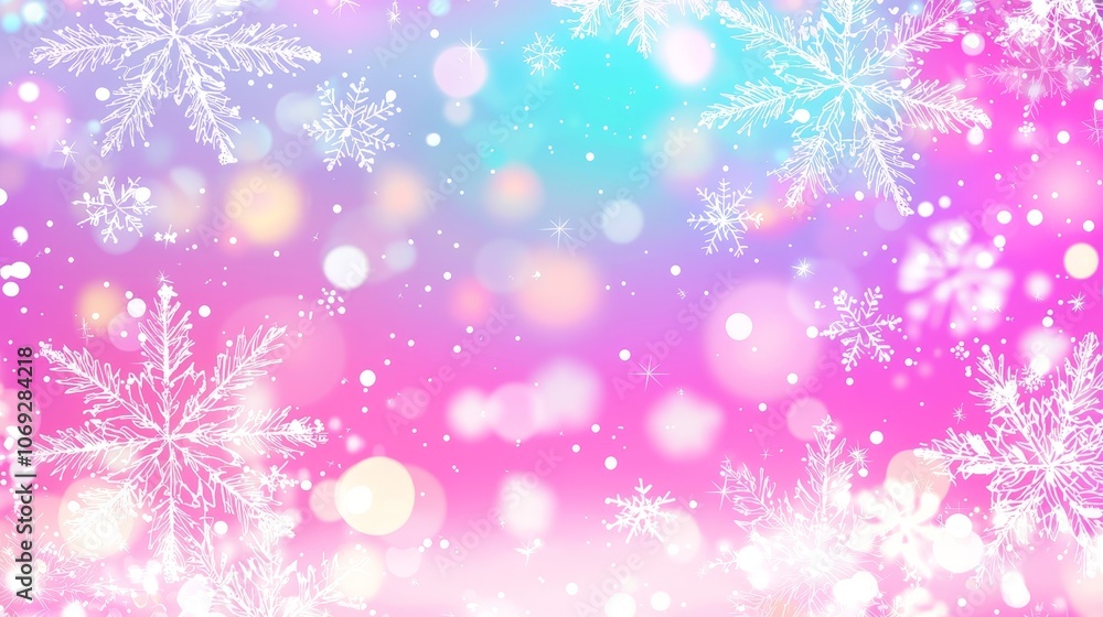 Experience the magic of a festive christmas background adorned with bold snowflakes and sparkling lights Experience the magic of a festive christmas background adorned with bold snowflakes and sparkling lights
