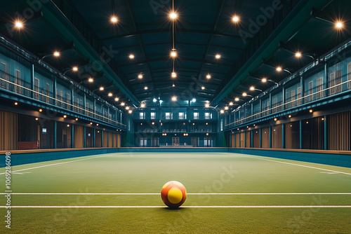 Jai Alai Pelota on Fronton Court in Professional Complex – Year-Round Jai Alai Fun