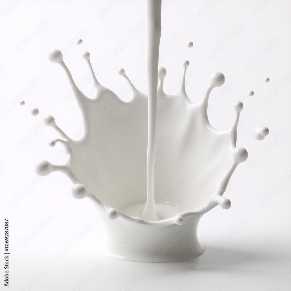 food splash concept. Generative ai. food splash concept. Generative ai.