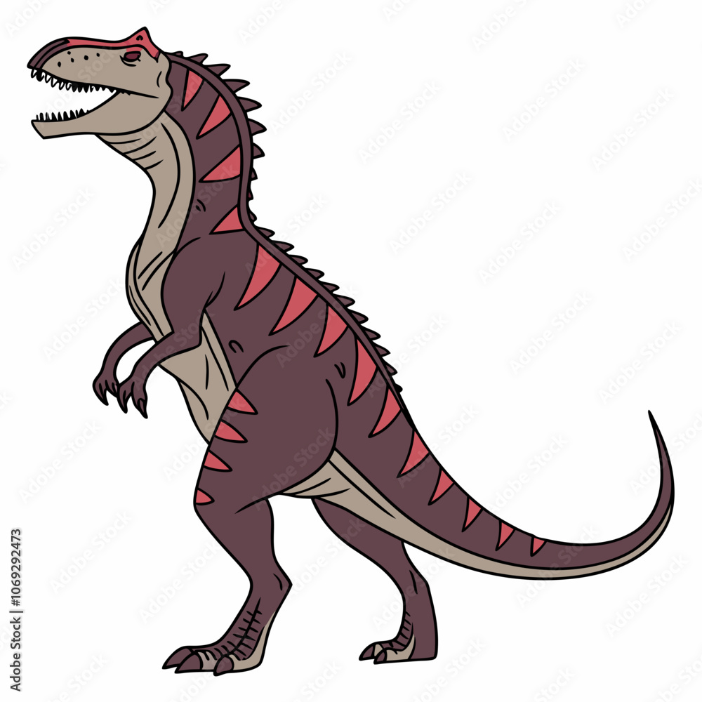 Obraz premium illustration of dinosaur