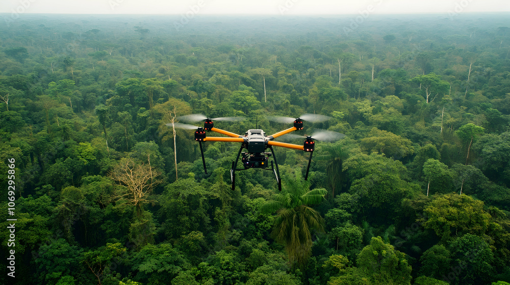 Drones monitor reforestation, demonstrating technology's environmental role Drones monitor reforestation, demonstrating technology's environmental role