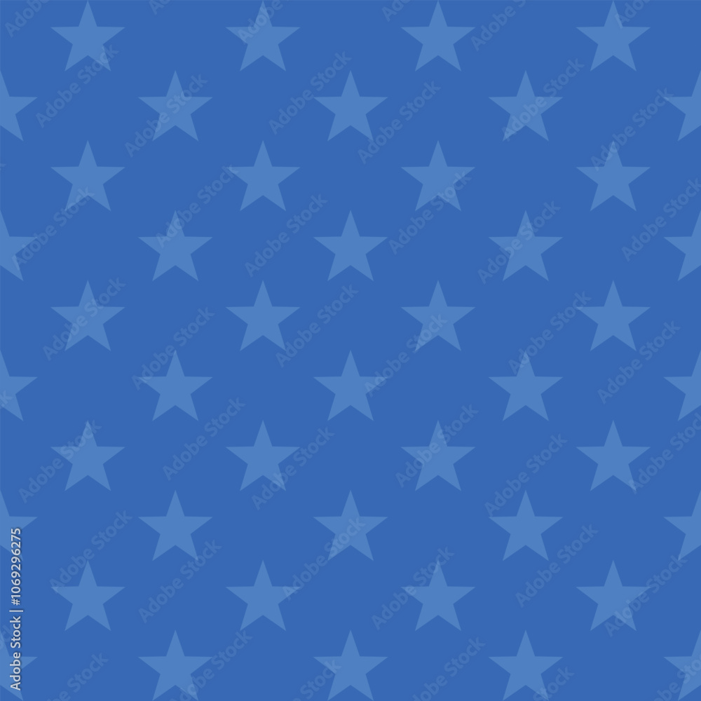 blue stars seamless pattern, vector background blue stars seamless pattern, vector background