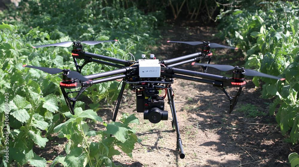 Innovative drones developed for diverse crop care, showcasing advances in agriculture Innovative drones developed for diverse crop care, showcasing advances in agriculture