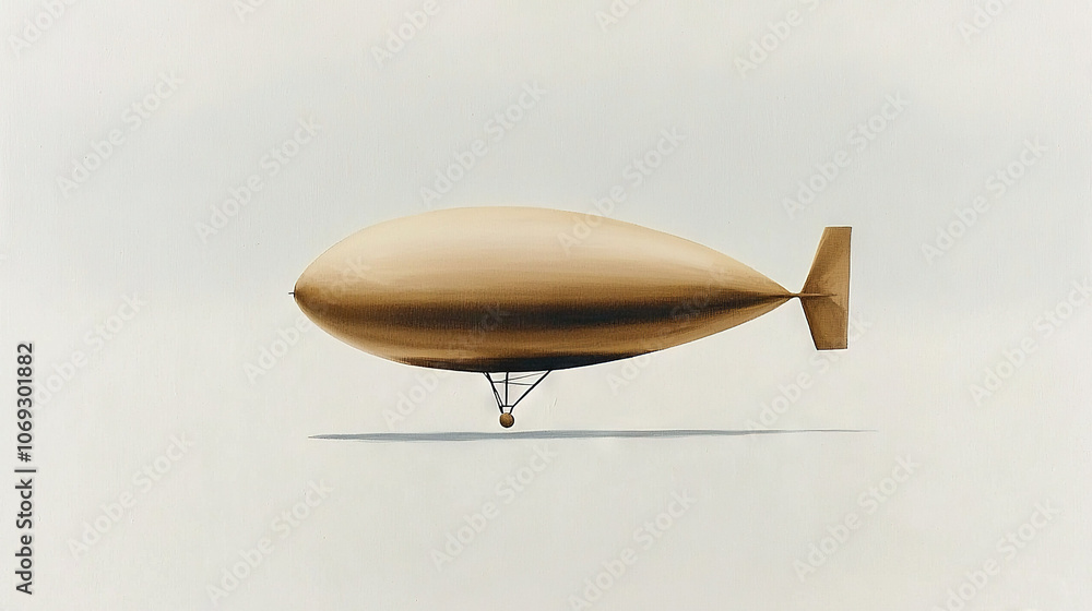 Naklejka premium An airplane soaring in the sky features a propeller and wing