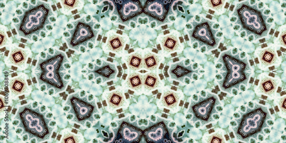 Seamless abstract pattern. The texture of the pattern is symmetrical. Endless pattern Seamless abstract pattern. The texture of the pattern is symmetrical. Endless pattern