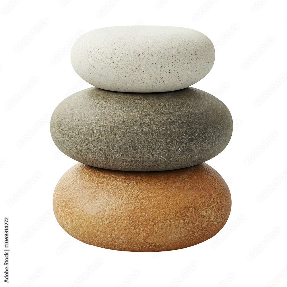 Harmonious stacked natural stones Harmonious stacked natural stones