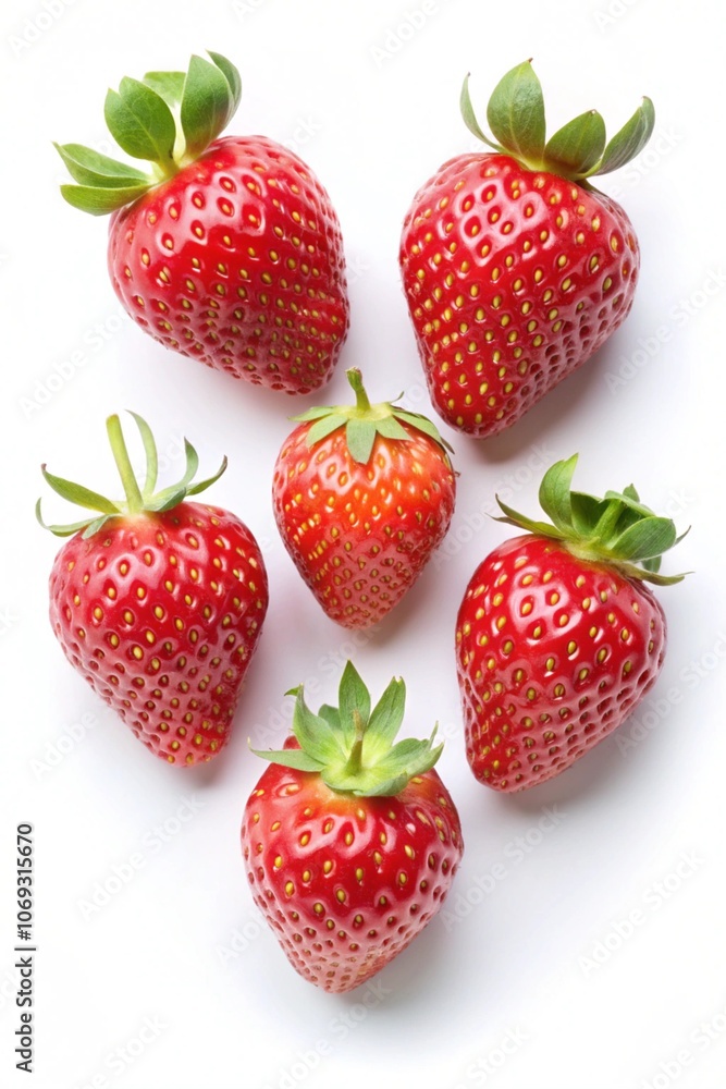strawberry as if flying in the air from 3d strawberry as if flying in the air from 3d
