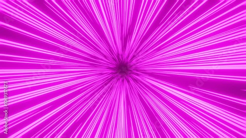 Purple Light Tunnel Looping Animation
