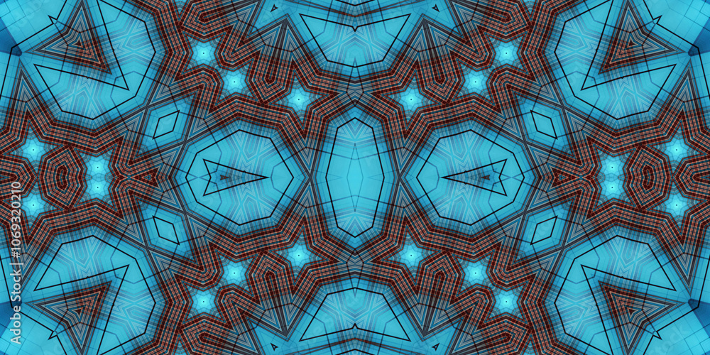 Seamless abstract pattern. The texture of the pattern is symmetrical. Endless pattern Seamless abstract pattern. The texture of the pattern is symmetrical. Endless pattern