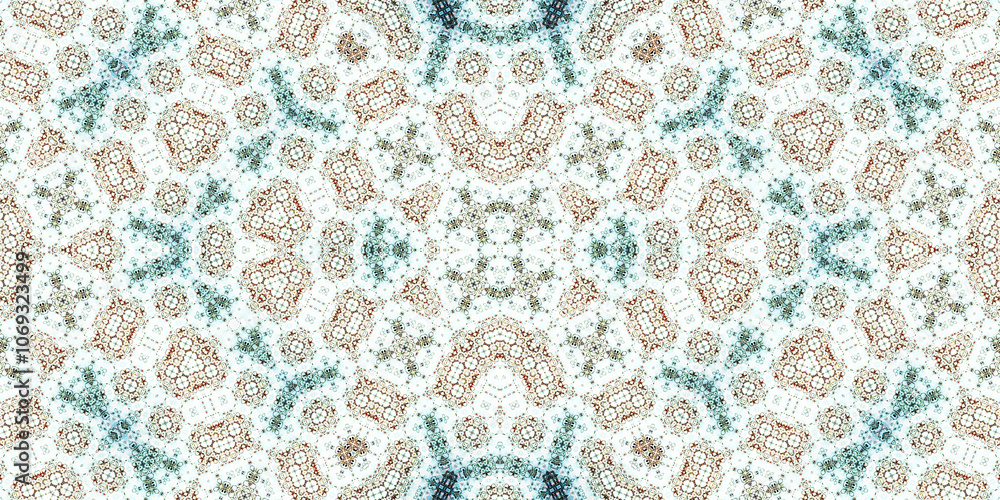 Seamless abstract pattern. The texture of the pattern is symmetrical. Endless pattern Seamless abstract pattern. The texture of the pattern is symmetrical. Endless pattern