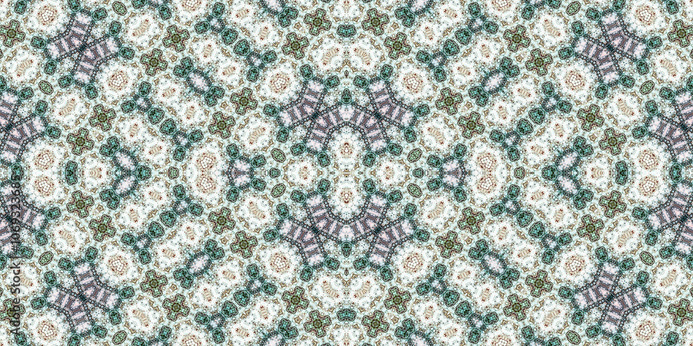 Seamless abstract pattern. The texture of the pattern is symmetrical. Endless pattern