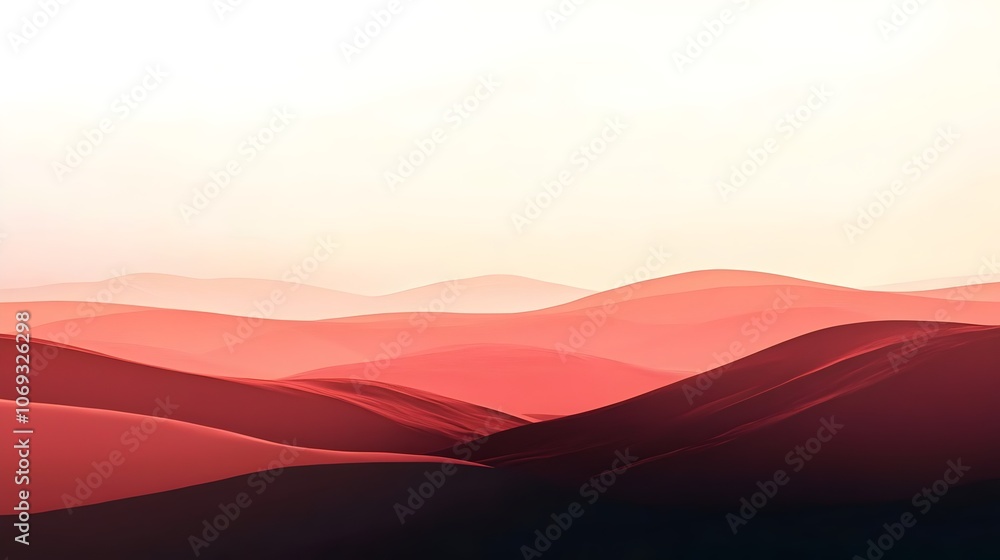 Fototapeta premium Subtle Monochrome Gradient Flow – Minimalist Design