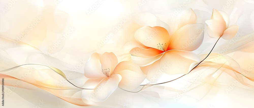 Organic Flow of Spring Blossoms – Nature-Inspired Design Organic Flow of Spring Blossoms – Nature-Inspired Design