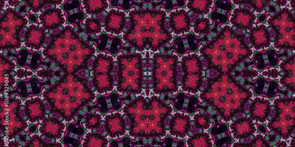 Seamless abstract pattern. The texture of the pattern is symmetrical. Endless pattern Seamless abstract pattern. The texture of the pattern is symmetrical. Endless pattern