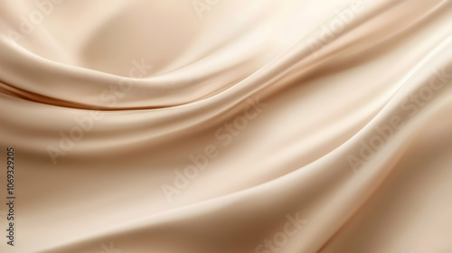 Light Tan Blur Background: Minimalist blurred background in light tan, perfect for product displays. 