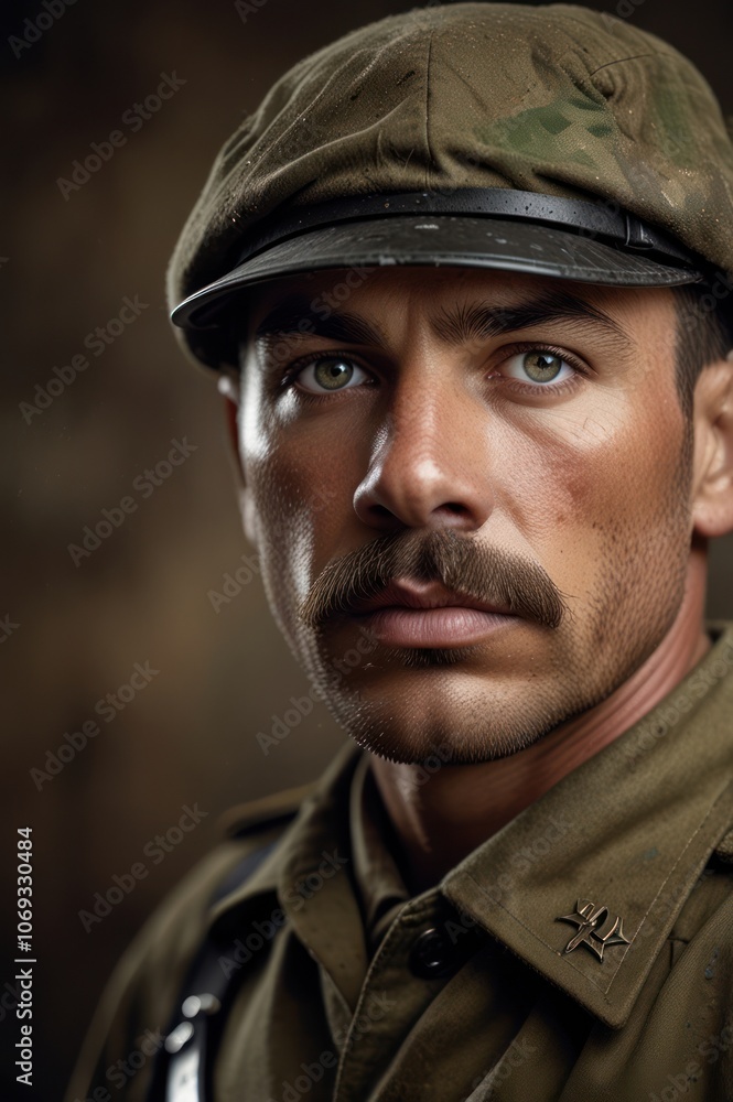 portrait of a military man portrait of a military man