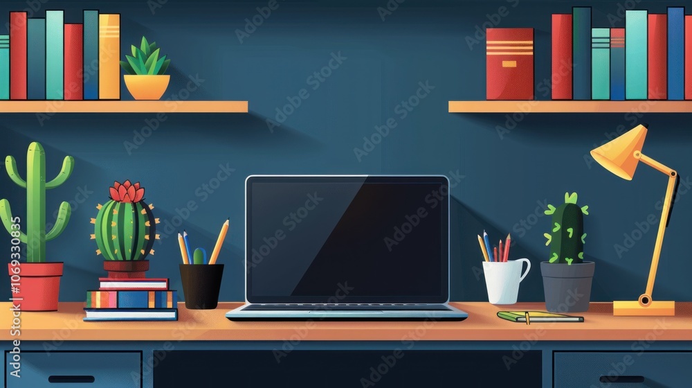 Modern Minimalist Home Office Workspace Modern Minimalist Home Office Workspace