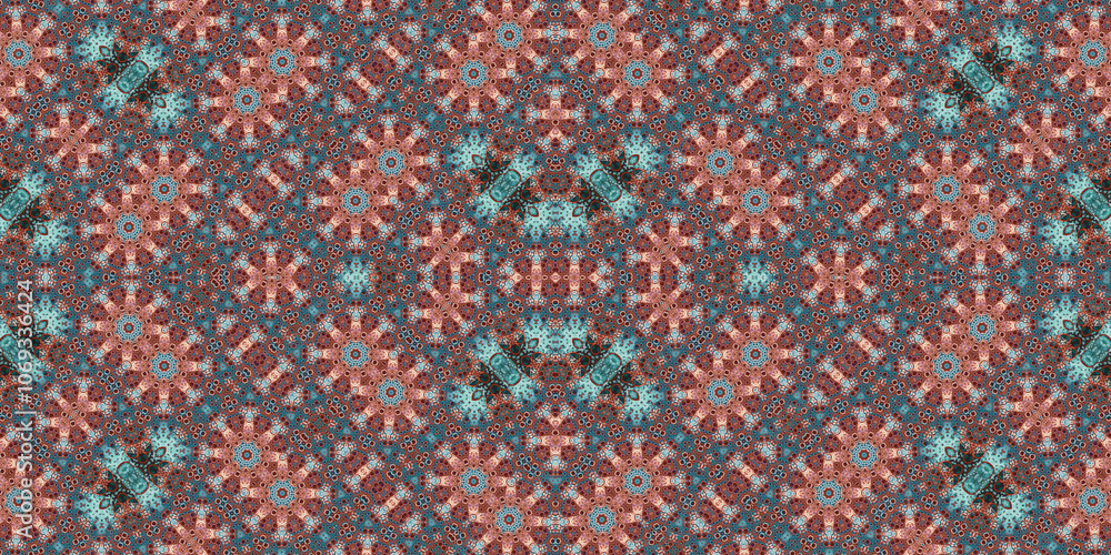 Seamless abstract pattern. The texture of the pattern is symmetrical. Endless pattern Seamless abstract pattern. The texture of the pattern is symmetrical. Endless pattern