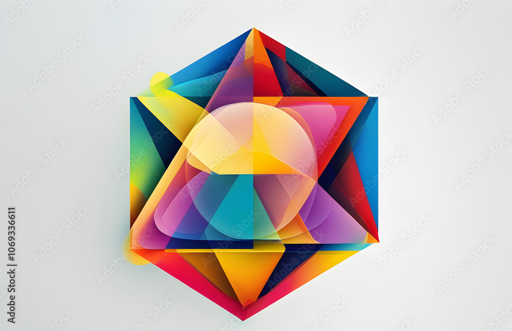 Colorful Geometric Design Colorful Geometric Design