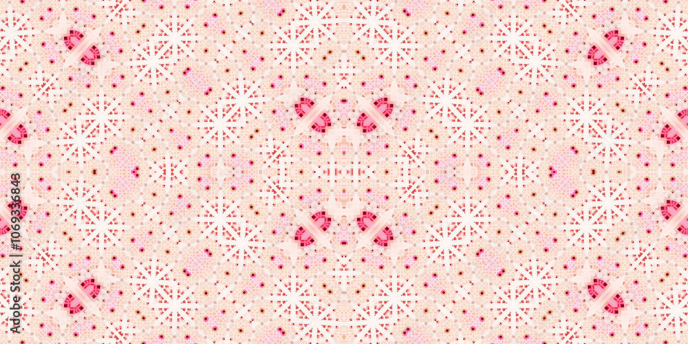 Seamless abstract pattern. The texture of the pattern is symmetrical. Endless pattern Seamless abstract pattern. The texture of the pattern is symmetrical. Endless pattern