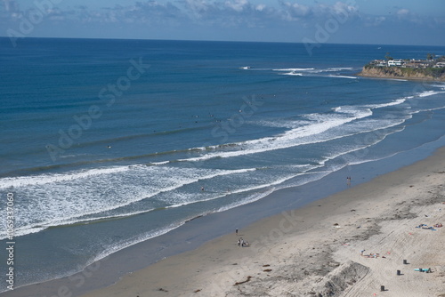 Coastline in San Diego 