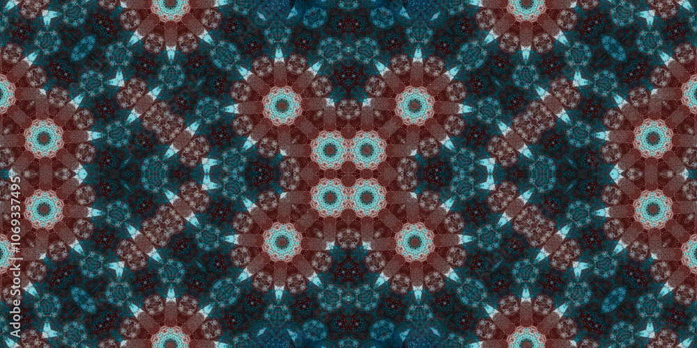 Seamless abstract pattern. The texture of the pattern is symmetrical. Endless pattern Seamless abstract pattern. The texture of the pattern is symmetrical. Endless pattern
