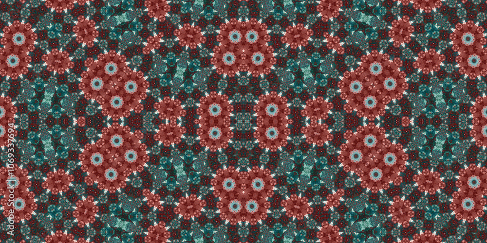 Seamless abstract pattern. The texture of the pattern is symmetrical. Endless pattern Seamless abstract pattern. The texture of the pattern is symmetrical. Endless pattern