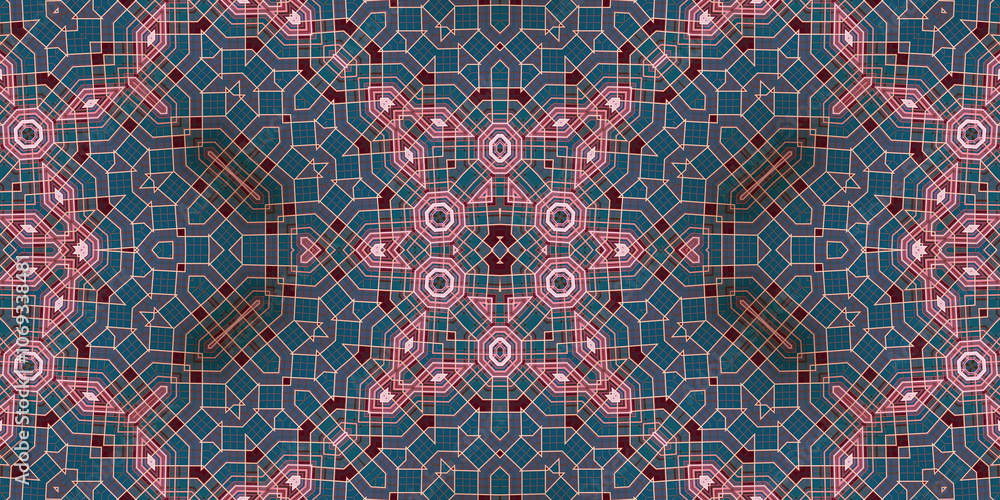 Seamless abstract pattern. The texture of the pattern is symmetrical. Endless pattern Seamless abstract pattern. The texture of the pattern is symmetrical. Endless pattern